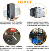 CloudBuyer Foam Weather Stripping-2 Rolls, 1 Inch Wide X 3/4 Inch Thick, Insulation Foam Strips with Adhesive for Door,Automotive,Air Conditioner Seal, Total 13 Feet Long (6.5ft x 2 Rolls) CloudBuyer