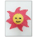 DIY String Art Craft Kit for Adults,Teens,Beginner,Kids.Include All Necessary Accessories and Frame,Home Wall Decorations，Unique Gift，Baby Nursery Wall Decor, Kids Room, Students (Sun) Marynee