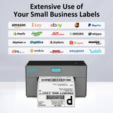 LIIUU Thermal Shipping Label Printer Bluetooth, 4x6 Label Printer for Shipping Packages, Support iOS, iPhone, iPad, Android, Mac, Windows, Widely Used for Amazon, UPS, USPS, Ebay, Etsy LIIUU