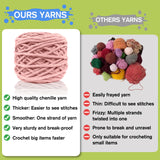 CODGP Crochet Kit,13in Crochet Animal Kit Elephant,Crochet Starter Kit Gift for Adults Kids with Yarn Sets,Amigurumi Crochet Kits with Step-by-Step Video Tutorials CODGP