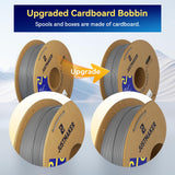 ASA 3D Printer Filament, High Temperature and Weather Resistant, Good Compatibility, Upgrade Cardboard Spool, 1kg, Dimensional Accuracy +/-0.03mm, 1.75mm, Natural JUSTMAKER