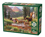 Cobble Hill 1000 Piece Puzzle - Mountain Thunder - Sample Poster Included Cobble Hill Puzzle Company Ltd.