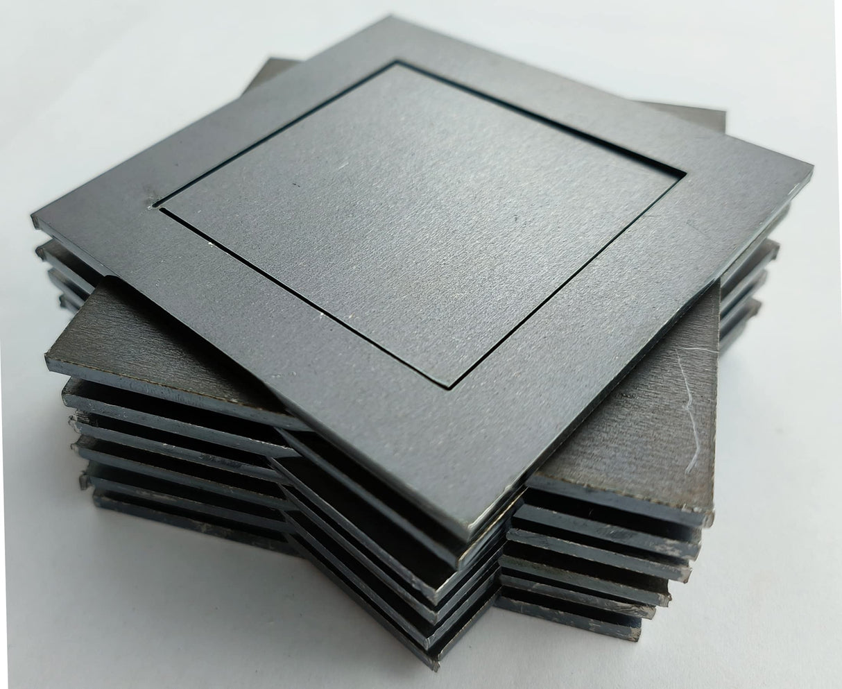 Welding Practice Kit, 24 PCS Premium Welding Coupons, 11 Gauge 3&2 Inch Square Steel Welding Plate For novice at welding. A36 Steel Plate Welding Practice Kit. TAFEIDA