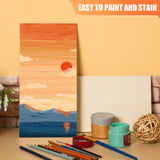 12 Pack Basswood Plywood Sheets 6x12x1/8 Inch-3 mm Thick Unfinished Plywood Sheets Thin Basswood Sheets Boards Craft Wood Sheets for DIY Crafts, Laser Projects, Painting, Wood Burning,Model Making AWIZOM