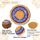 Praise V Do Diamond Painting Coasters Kit with Holder Cork Base, 12Pcs DIY Zodiac Mandela Constellation Coasters Diamond Art Painting Kits for Beginners, Adults DIY Diamond Art Painting Praise V Do