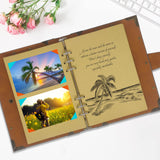 SEEHAN A5 Journal Vintage Binder Journal Notebook 200 Pages, PU Leather Blank Journal Sketchbook A5 Notepads Travel Journal for Writing Drawing SEEHAN