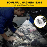 Barbecue Grill Lights, Grilling Gifts for Men Dad, BBQ Grill Accessories for Outdoor, Magnetic Base, Super Bright LED, 360 Degree Flexible Gooseneck, Stocking Stuffers, Pack of 2 Apicey