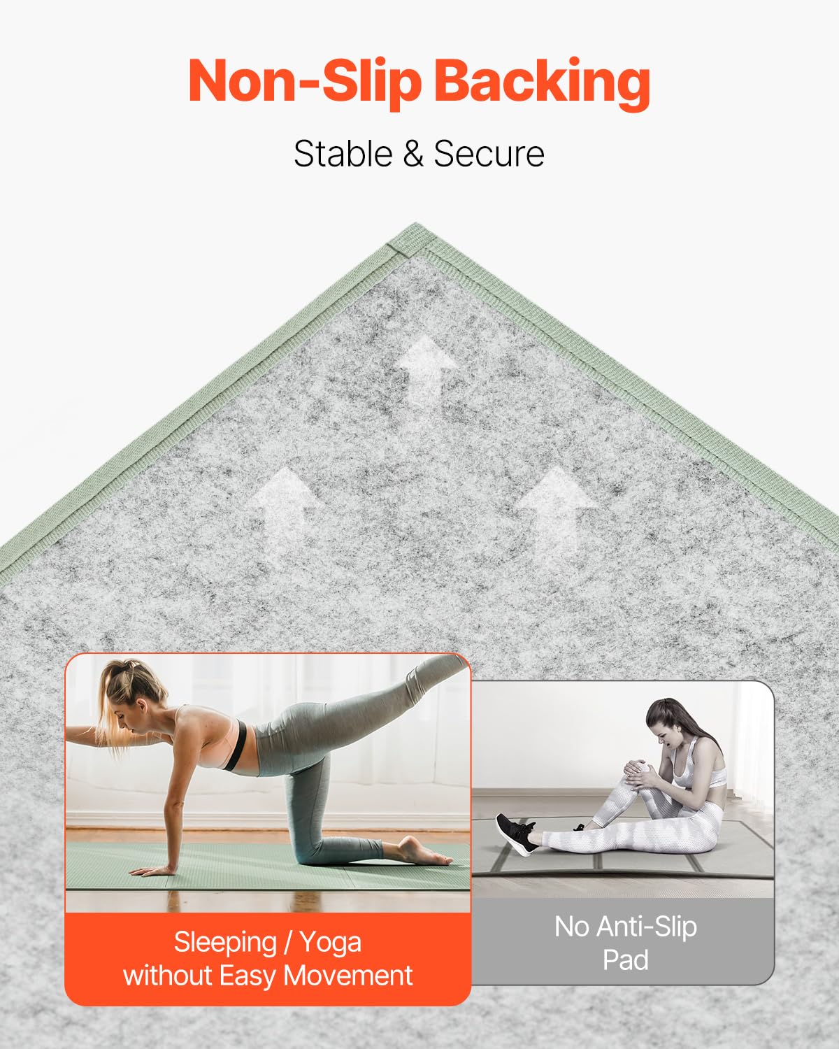 VEVOR Japanese Tatami Mat, Twin XL - 39'' x 80'' Foldable Tatami Mattress, 100% Natural Rush Grass, Japanese Floor Mattress with Non-Slip Backing & Fresh Scent, Tatami for Sleeping, Meditation, Yoga VEVOR