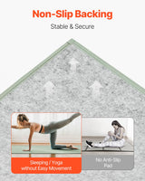 VEVOR Japanese Tatami Mat, Twin XL - 39'' x 80'' Foldable Tatami Mattress, 100% Natural Rush Grass, Japanese Floor Mattress with Non-Slip Backing & Fresh Scent, Tatami for Sleeping, Meditation, Yoga VEVOR