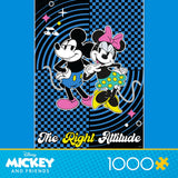 Ceaco - Disney - Mickey and Friends - The Right Attitude - 1000 Piece Jigsaw Puzzle Ceaco