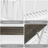 UYIHOME Farmhouse Entryway Console Table, 39.3inch Sofa Table Behind The Couch, Narrow Entryway Table for Hallway, Living Room, Foyer, Dark Oak UYIHOME