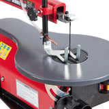 Variable Speed Scroll Saw 16-Inch with Led Workinglight, Extra-Large Adjustable Tilting Work Table for Woodworking PioneerWorks