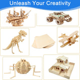 12 Pack Basswood Sheets 12"x20"x1/8" for Crafts - 3mm Unfinished Balsa Wood Plywood Crafts, Ideal for DIY, Drawing, Painting, Engraving, Staining, Model Carving, Wood Burning, and Laser Cutting Santoy