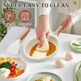 14 Pcs Pots and Pans Set, Nonstick Cookware Sets, Granite Induction Cookware Non Stick Cooking Set with Frying Pans, Saucepans, Saute Pan, Extra Large Casserole, PFAS PTFE PFOA PFOS Free EWFEN