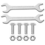 Casafield Pre-Lit Artificial Christmas Wreath for Front Door, Window or Mantel, Green Fir with White Lights Indoor/Outdoor Holiday Decor, 48 Inches Casafield