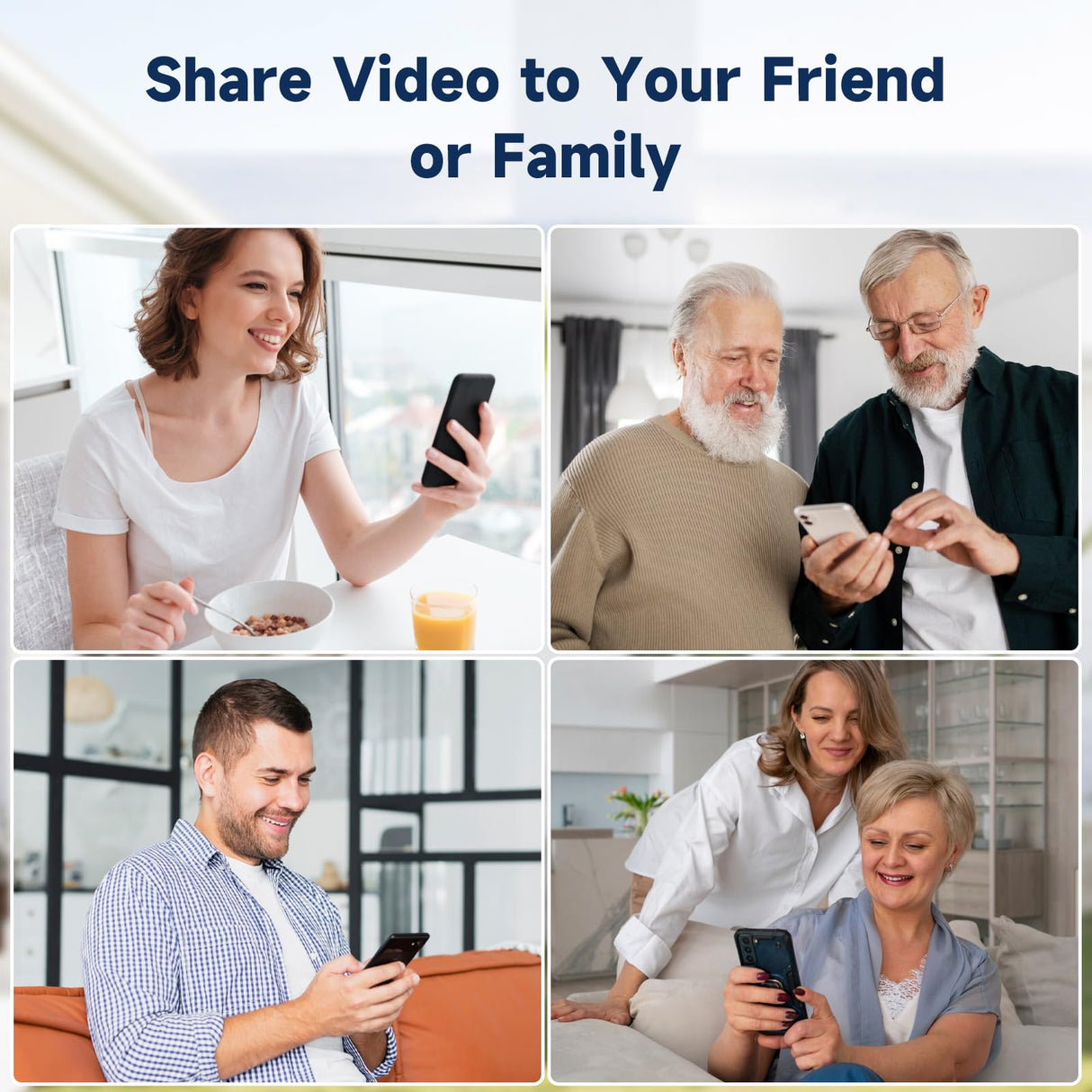 BYRANKE Bird Feeder with Camera, Bird Feeders for Outdoors with Solar Panel, Bird Feeder Camera with AI Bird Identification, Squirrel Proof Bird Feeders, Ideal Gift for Bird Lovers, Blue BYRANKE