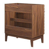 Modway Render 30" Bathroom Vanity in Walnut - Sink Basin Not Included Modway