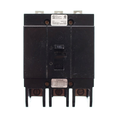 Eaton GHB3100 Circuit Breaker,100A,Bolt On,277/480V,3P