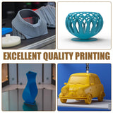 3D Printing Extruder Hotend Kit, Extruder Print Head with Silicone Case Heating Block Hotend with Nozzle Wrench Accessories Hot End Parts Combo Supplies Compatible with Kobra 3 3D Printer PEUTIER