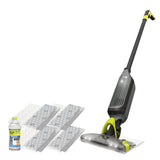 Shark VACMOP Pro Cordless Hard Floor Vacuum Mop with On-Demand Spray and Headlights, includes 4 Disposable VACMOP Pads and a 12oz VACMOP solution, Charcoal Gray, VM252 Shark