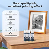 522 Black Ink Bottles ET-2800 ET-4800 ET-2400 ET-2803 Ink Refill Replacement for Epson 522 Ink Refill Bottles Black Compatible for Ecotank ET-2720 ET-4810 ET-4700 ET-2840 Printer (Not Subli Ink) Trokliey