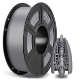 ANYCUBIC PLA Plus (PLA+) 3D Printer Filament 1.75mm, High Toughness 3D Printing Filament, Dimensional Accuracy +/- 0.02mm, Print with Most FDM 3D Printers, 1KG Spool, Silver ANYCUBIC