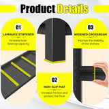 72''H Garage Storage Shelves Heavy Duty Garage Shelving Units, 3000 LBS Steel Industrial Shelving, Adjustable 5-Tier Metal Utility Shelf Organizer for Warehouse, Basement, Black (72''Hx36''Wx16''D) ErgoNova