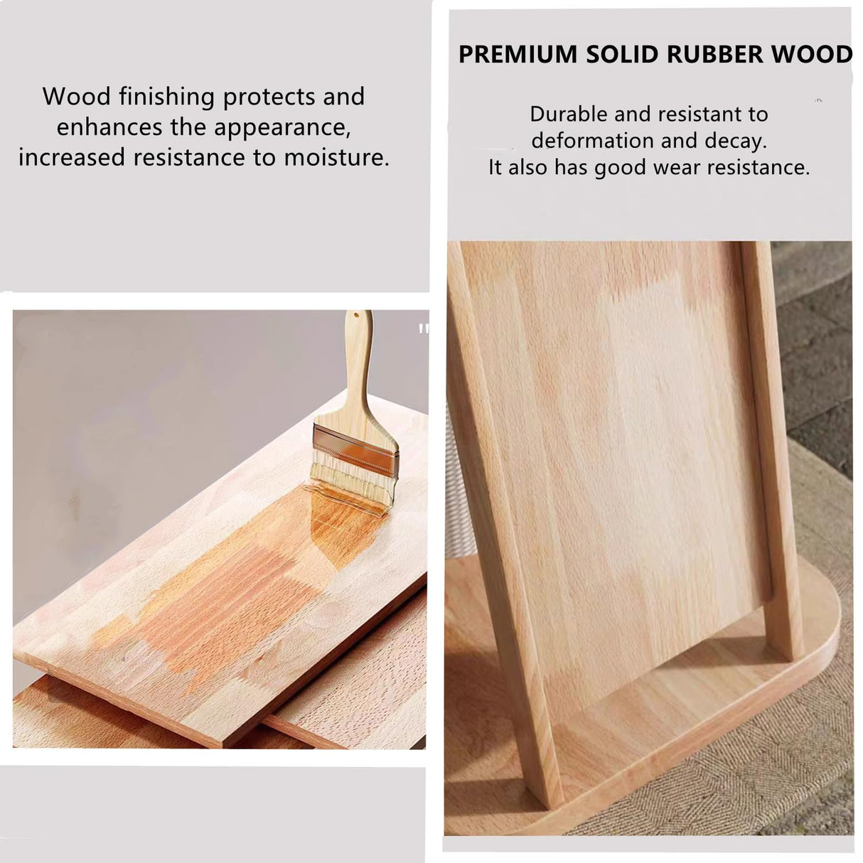 SHENGOCASE Modern Natural Wood Cute Multifunctional Cat Tree Tower Small, Large Sisal Scratching Post, Tilted Angled Ramp Scratcher, Climbing Rope Toy and Cuddle Bed SHENGOCASE