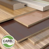 holzart 75" Tall Bookcase with Doors, 5 Tier Large Bookshelf with Cabinet, Standing Wood Display Book Shelf for Living Room, Office, Library with Doors, White holzart