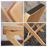 AMGBYMGB Foldable Yoni Steam Seat,Wooden Steaming Seat with Four Legs,Yoni Steamer Chair,Three-Dimensional Toilet,Bathroom Antiskid Shower Stool,Steaming Chair V Steam at Home Kit 15.7“H,No Steamer AMGBYMGB