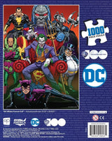 DC Villains Forever Evil 1000 Piece Jigsaw Puzzle | Celebrating WB 100 | Officially Licensed DC Comics Universe Merchandise | Collectible Puzzle Featuring Joker, Harley Quinn, Lux Luthor, and Others USAOPOLY