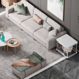 pet Crate Furniture for Small Dogs- Furniture Dog Crate Wooden Dog Crate Dog Crate Terminal Table - Coffee Table Dog Crate with Tray, Universal Wheels (M（24''L x 18''W x 23''H）,Brown) Generic