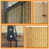 Garneck Roller Window Shades Lift Cords - Blinds Strings Lift Tool for Reeds Bamboo Roller Shades - Roll Up Blind Curtain Lifting Kit Repair Parts Replacement Garneck