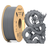 Creality Hyper ABS Filament 1.75mm, High Speed ABS 30-350mm/s 3D Printer Filament ABS, High Impact Resistance, Dimensional Accuracy +/-0.02mm, 1KG(2.2lbs) Spool Grey, Fit Most FDM 3D Printers Creality