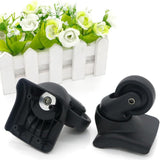 Zoofen Replacement Luggage Wheel Repair Suitcase Bag Parts Spinner Wheels Casters for Travel Customs Box W044 (A Set 4PCS) Zoofen