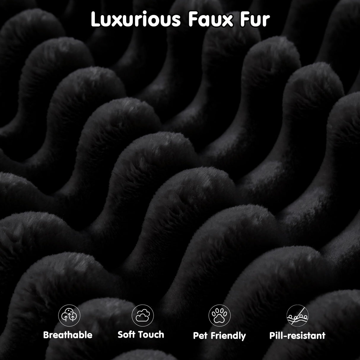 ovios 104" Cloud Sectional Couch with L-Shape Chaise,Modern Modular Sofa with Deep Seat, Upholstered Couches for Living Room Bedroom,No Assembly Required, Black (Plush Corduroy Fabric) ovios