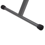 PROTOCOL Equipment Single Roller Stand Workstation Support, Durable Steel Construction, Adjustable Height, Foldable for Portability, 132 lb. Capacity Steelman