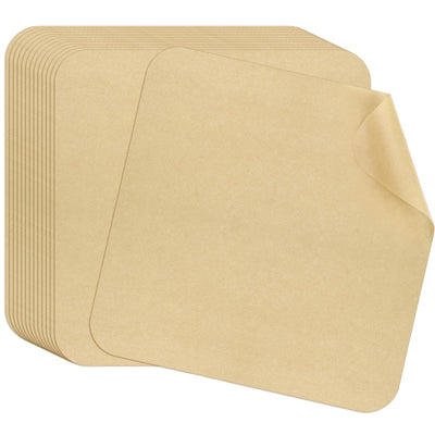 WMKGG 12 inch Air Fryer Parchment Paper Squares, 100 Sheets Unbleached Pre-Cut Baking Disposable Paper Liner for Ninja Foodi Flip SP101/SP201/SP301/SP351, Cuisinart Toaster Oven, Microwave