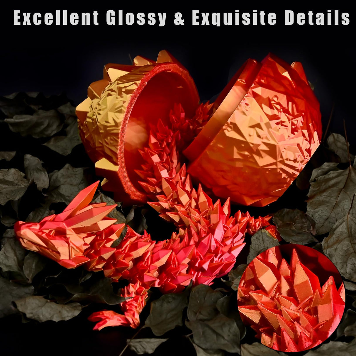 OVV3D PLA Filament 1.75mm, Red Gold 3D Printer Filament Silk PLA Dual Color PLA Filament, Red Gold PLA Filament, Color Change Every Inch Filament 3D Printer Filament +/-0.02mm, 1kg/2.2lb OVVNYXE