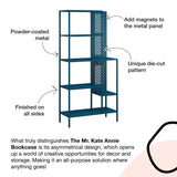 Mr. Kate Annie Metal Bookcase, Sunny Yellow Mr. Kate