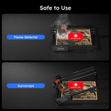 ATOMSTACK 10W Laser Engraver, A10 PRO V2 Laser Cutter, 0.06mm High Accuracy Laser Engraving Machine for Wood and Metal, Dark Acrylic, Glass, Leather ATOMSTACK