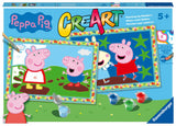 Ravensburger CreArt Peppa Pig Paint by Numbers Kit for Kids - 23570 - Painting Arts and Crafts for Ages 5 and Up Ravensburger