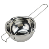 EIKS Boiler Pot Melting Bowl with SUS304 Stainless Steel for Melting Chocolate Candy Cheese Butter and Candle Wax Making, Capacity 400ML/13oz EIKS