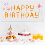 2 Pack Large Blank Banners, SUMERSHA 2 x 4 Feet Polyester Oxford Cloth White Banner with Hanging Rope for Wall Signs, DIY Painting, and Writing, Indoor Outdoor Display and Party Decoration SUMERSHA