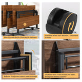 Foldable Conference Table,Flip Top Rolling Conference Tables,Mobile Training Table with Wheels,Modern Large Coference Room Tables,Folding Meeting Table for Office,Classroom (8pack 70.8 * 21.6 * 29.5) VORDERRY