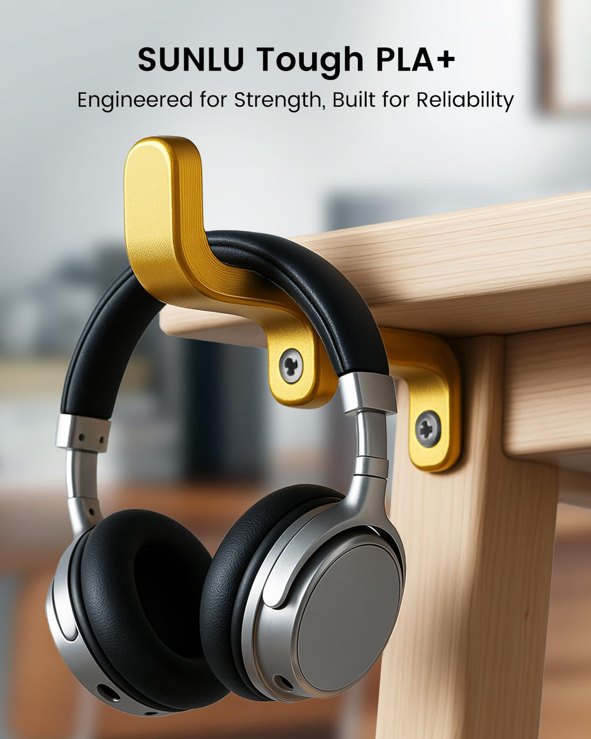 SUNLU Silk PLA+ Filament 1.75mm 2025 Upgrade Spool Compatible with Bambulab Refill Filament, 1kg(2.2lbs) PLA 3D Printer Filament, 1.75mm Dimensional Accuracy +/- 0.02mm, Silver YOOPAI