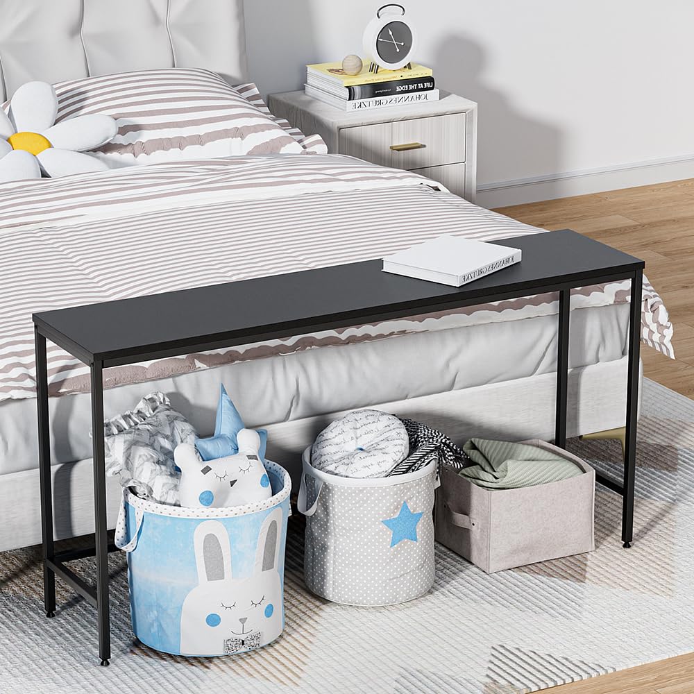 Asifom 55inch Narrow Console Table, Small Entryway Table, Thin Sofa Table, 55" Long Behind Couch Table, Coffee Side Table, Thin Tall Side Table for Hallway, Bedroom, Living Room, Foyer, Kitchen Asifom