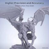 ELEGOO Upgraded Water Washable 3D Printer Resin 2.0, 405nm UV-Curing 3D Resin with Lower Shrinkage and Higher Precision for LCD 3D Printing Gray 2000g ELEGOO