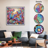 WSLWXSHM 5D Special Shape Diamond Art Kits for Beginners, Diamond Painting Kits for Adults, Crystal Rhinestones Diamond Painting for Home Wall Decoration Gift 12×12inch/30×30cm, Butterfly WSLWXSHM