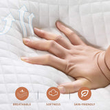 PayLessHere 5 Inch Twin Gel Memory Foam Mattress Fiberglass Free/CertiPUR-US Certified/Bed-in-a-Box/Cool Sleep & Comfy Support/Medium Firm mattresses PayLessHere